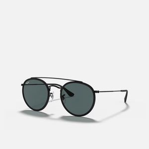 Ray-Ban Round Blacked Out Sunglasses